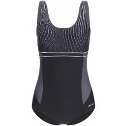 Hot Stuff Costume Intero Piscina Supportato Atlanta Nero Donna 46