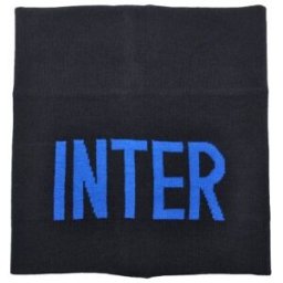 Imma Scaldacollo Inter Jacquard Nero Azzurro TU