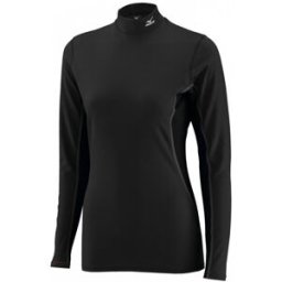 Mizuno Bt T-Shirt Ml Run Lupetto Middleweight Nero Donna L