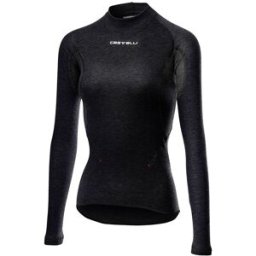 Castelli Maglia Ciclismo Flanders 2 Nero Donna XL