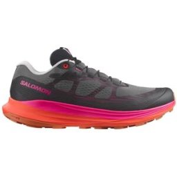 Salomon Ultra Glide 2 Plum Kitten Nero Rosa Scarpe Trail Running Uomo EUR 44 / UK 9,5