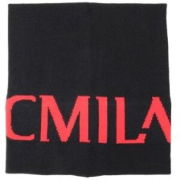 Imma Scaldacollo Milan Jacquard Nero Rosso TU