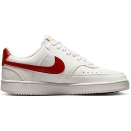 Nike Court Vision Low Next Bianco Rosso Sneakers Donna EUR 41 / US 9,5