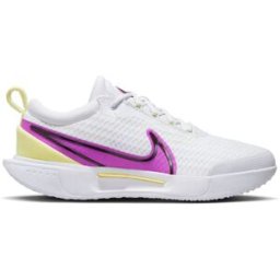 Nike Tennis Zoom Court Pro Hc White/Fuchsia Dream-C Scarpe Da Tennis Donna EUR 40,5 / US 9