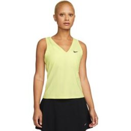 Nike Canotta Tennis Victory Verde Lime Donna M