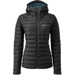 Rab Giacca Trekking Piuma Microlight Alpine Nero Donna L