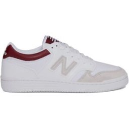 New Balance Bb 480 Mesh Lea Bianco Bordo' Sneakers Uomo EUR 45 / US 11