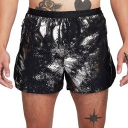 Nike Pantaloncini Running Div 4" Brief Lined Nero Nero Uomo XL