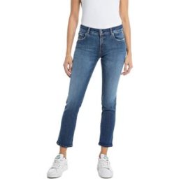 Replay Jeans Fabi L30 Blu Medio Donna 28
