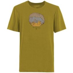 E 9 E9 T-Shirt Alpinismo Cave Bamboo Grape Uomo XL