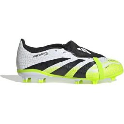 ADIDAS Predator League Ft Fg Mg Bianco Nero Lime Scarpe Da Calcio Bambino EUR 34 / UK 2