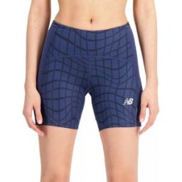 New Balance Pantaloncini Running Printed Impact Nero Donna XS