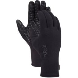Rab Guanti Alpinismo Power Stretch Contact Grip Nero Uomo L