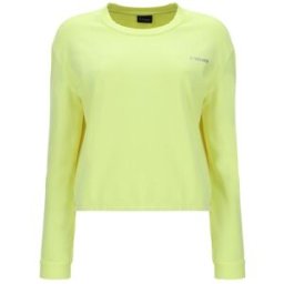 Freddy Felpa Palestra Girocollo Giallo Fluo Donna M
