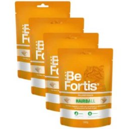 BeFortis Cat Pillows Snack Hairball KIT 4X180G