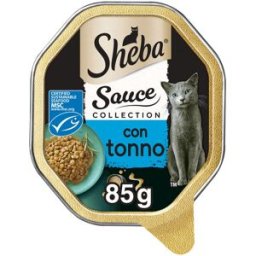 Sheba Sauce Collection Cat Vaschetta Multipack 22x85G TONNO