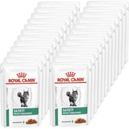 ROYAL CANIN Kit Risparmio 24x85G Royal V-Diet Cat Satiety CARNI