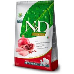 N&D Prime Adult Medium Maxi Pollo Melograno 12KG