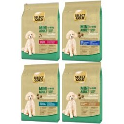 Set Prova Multigusto 4x1KG Select Gold Mini Dog Sensitive MIX MULTIGUSTO