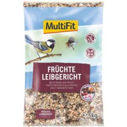 MultiFit Alimento Uccelli Favourite Feed Frutta 5KG