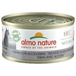 Almo Nature HFC Jelly Cat Lattina Multipack 24x70G TONNO E ACCIUGHINE