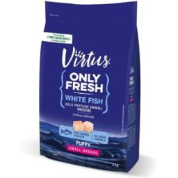 Virtus Dog Only Fresh Puppy Small Breed Pesce Bianco 2KG