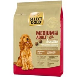 Select Gold Sensitive Medium Adult con Agnello e Riso 4KG