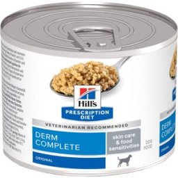 HILLS Hill's Prescription Diet Derm Complete paté per cani per le sensibilità alimentari 200G