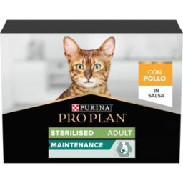 Purina Pro Plan Sterilised Cat Busta al Pollo 10X85G