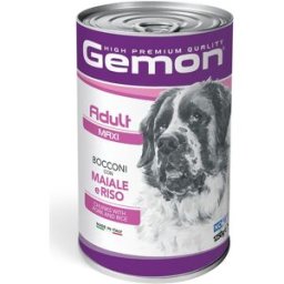 Gemon Dog Adult Maxi Lattina 1.2KG MAIALE E RISO
