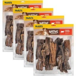 Kit Risparmio 4x500G MultiFit Native Snack Dog RUMINE DI MANZO