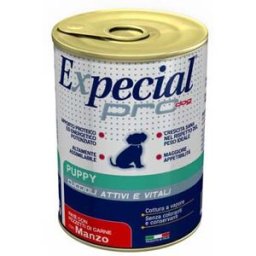 Expecial Pro Puppy Lattina 400G MANZO