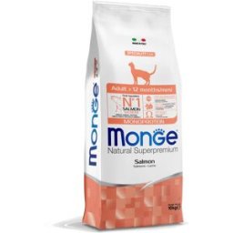 Monge Natural Superpremium Cat Adult con Salmone 10KG