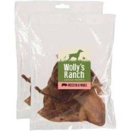 Kit Risparmio 2x3PZ Wollys Ranch Snack Cane Orecchie ORECCHIE DI MAIALE