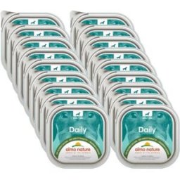 Kit Risparmio 18x300G Vaschette Almo Nature Dog Daily TACCHINO E ZUCCHINE
