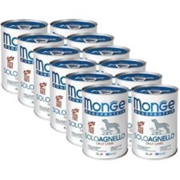 Kit Risparmio 12x400G Monge Monoprotein Dog AGNELLO