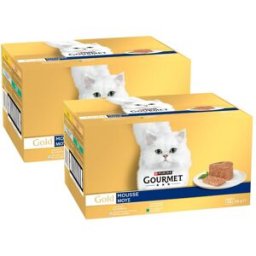 Gourmet Gold Mousse Cat Lattina Multipack 96x85G