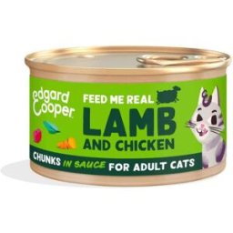 EDGARD COOPER Edgard & Cooper Cat Lattina Multipack 18x85G AGNELLO E POLLO