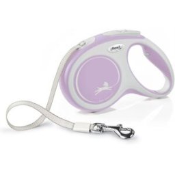 FLEXI Guinzaglio New Comfort Tape Rosa S - 5 METRI