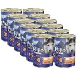 Kit Risparmio 12x400G Virtus Original Dog POLLO