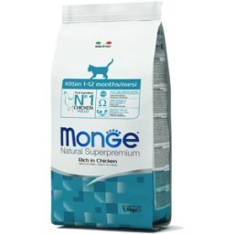 Monge Natural Superpremium Kitten con Pollo 1.5KG