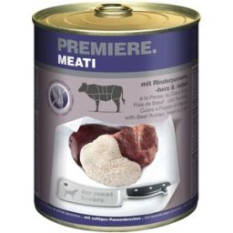 Premiere Meati Dog Lattina 800G CUORE E FEGATO DI MANZO