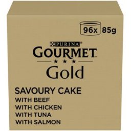 Gourmet Gold Cat Mix Tortini Lattina Multipack 96X85G