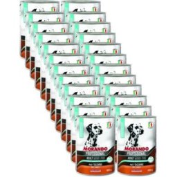 Kit Risparmio 24x400G Morando Professional Dog Adult Mono-Pro Lattina TACCHINO