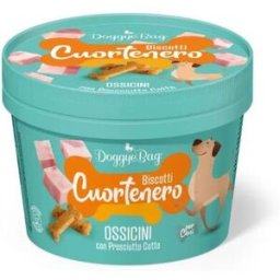 Doggyebag Dog Cuortenero Biscotti Ossicini 150G PROSCIUTTO COTTO