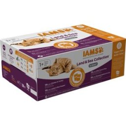 Iams Cat Busta Multipack 72x85G Land & Sea Collection MIX CARNE E PESCE