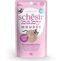 Schesir Baby Kitten Busta Multipack 12x70G POLLO