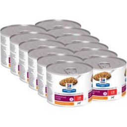 HILLS Hill's Prescription Diet i/d stress Mini patè per cani per la salute gastrointestinale KIT RISPARMIO 12x200G