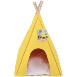 M-Pets Cuccia Gatto Tenda Eco Tipi GIALLO