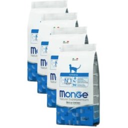 Monge Natural Superpremium Urinary Cat Adult con Pollo KIT RISPARMIO 4X1.5KG